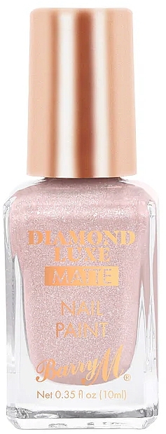 Лак для нігтів - Barry M Diamond Luxe Matte Nail Paint — фото N1