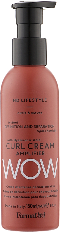 Крем для кудрей с фиксацией - Farmavita HD Life Style Curl Cream Amplifier 