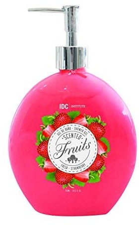 Гель для душа - IDC Institute Scented Fruits Shower Gel Strawberry — фото N1