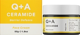 Дневной крем для лица - Q+A Ceramide Barrier Defense Face Cream  — фото N2