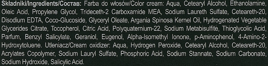 УЦЕНКА Крем-краска для волос - Joanna Naturia Organic Permanent Hair Color Cream * — фото N4