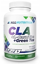 Пищевая добавка для коррекции фигуры - AllNutrition CLA + L-Carnitine + Green Tea — фото N1