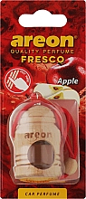 Парфумерія, косметика Ароматизатор для авто "Яблуко" - Areon Fresco Apple