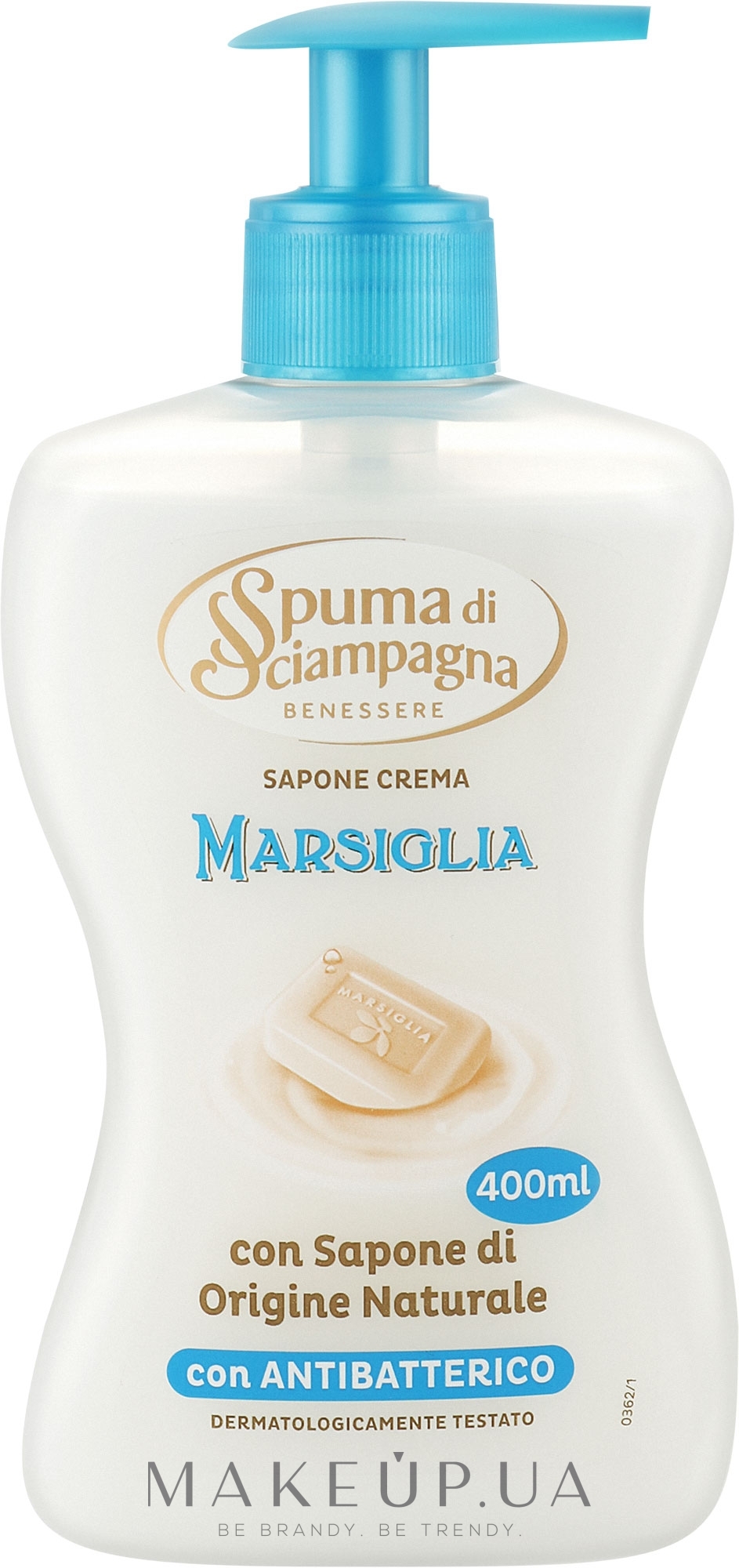 Крем-мыло антибактериальное - Spuma Di Sciampagna Marseille Liquid Cream Soap — фото 400ml