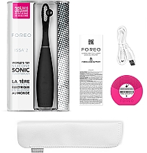 Электрическая зубная щетка FOREO ISSA 2, Cool Black - Foreo Issa 2 Electric Sonic Toothbrush, Cool Black — фото N3