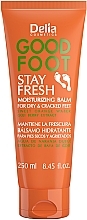 Увлажняющий бальзам для ног - Delia Good Foot Stay Fresh Moisturizing Balm — фото N1