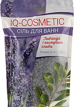 Сіль для ванни "Лаванда й екстракт оливи" - IQ-Cosmetic — фото N2