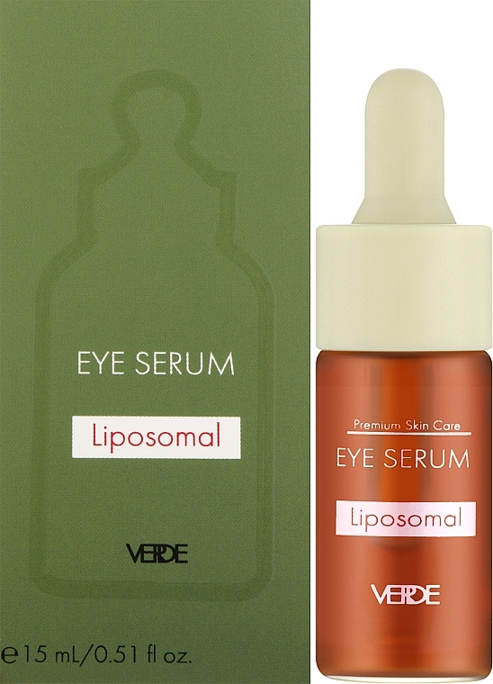 Сироватка для шкіри навколо очей - Verde Liposomal Eye Serum — фото N2