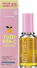 Зволожувальна сироватка для обличчя з вітаміном С - Lalarecipe Yuzu Vita-C Ampoule — фото N2