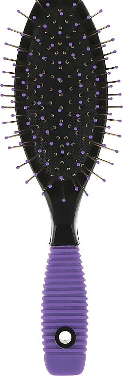 Щетка массажная, 8582S, фиолетовая - SPL Hair Brush — фото N1