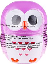 Бальзам для губ "Сова", фиолетовая - Martinelia Owl Lip Balm — фото N1