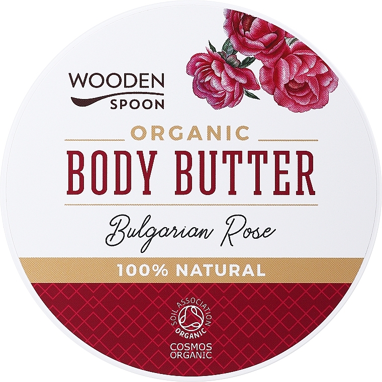 Масло для тіла "Болгарська троянда" - Wooden Spoon Bulgarian Rose Body Butter — фото N1