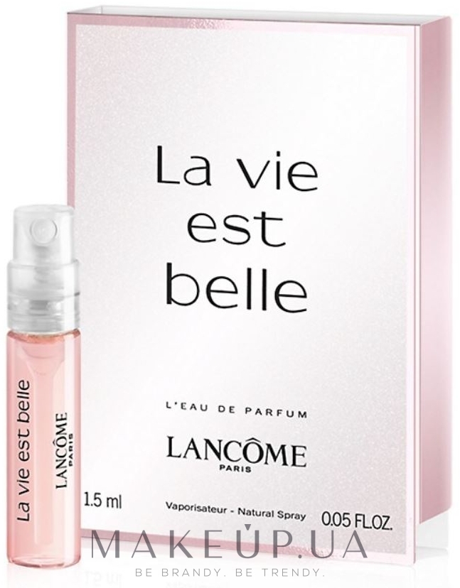 La vie est belle soleil cristal. Lancome la vie est Belle пробник 1.2 мл. Lancome Soleil Crystal. Духи Soleil пробник. Lancome Paris пробник.