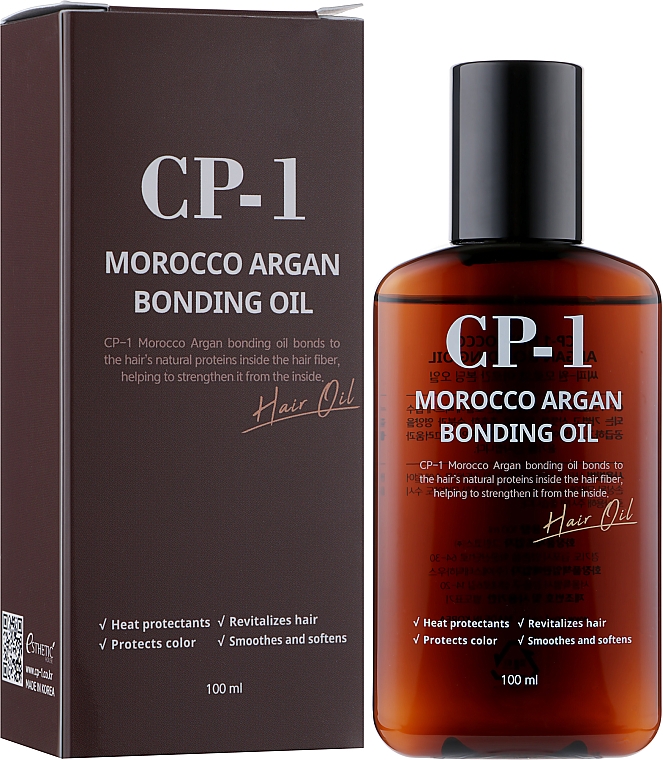 Аргановое масло для волос - Esthetic House CP-1 Morocco Argan Bonding Oil — фото N2