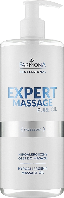 Гипоаллергенное массажное масло - Farmona Professional Expert Massage Pure Oil
