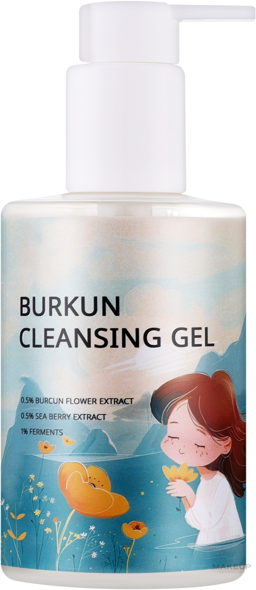 Гель для очистки с экстрактом донника - SkinRiches Burkun Cleansing Gel — фото 200ml