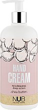Живильний крем для рук - NUB Moisturizing Hand Cream Shea Butter — фото N4