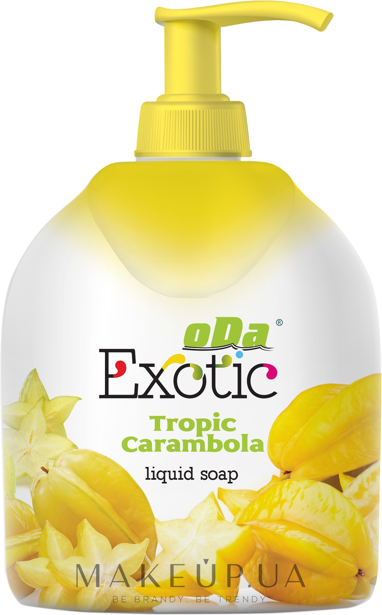 Жидкое мыло "Тропическая карамбола", в полимерной бутылке - ODA — фото 300ml