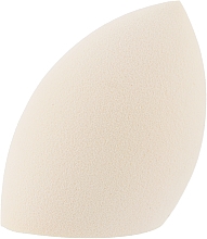 Спонж для макияжа каплеобразный, со срезом, нелатексный NL-B19, светло-натуральный - Cosmo Shop Latex Free — фото N1