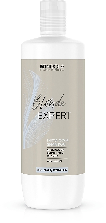 Шампунь для холодного відтінку волосся кольору блонд - Indola Blonde Expert Insta Cool Shampoo — фото N2