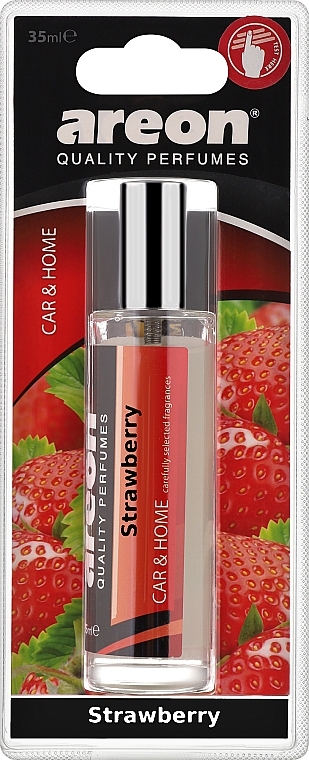 Аромадифузор для авто "Полуниця" - Areon Perfume Blister Strawberry — фото N1