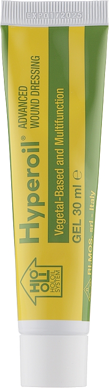 Багатофункціональний загоювальний гель - Hyperoil Wound Healing Treatment Gel Tube — фото N2
