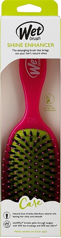 Щітка для волосся - Wet Brush Shine Enhancer Pink — фото N2