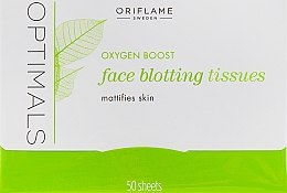 Духи, Парфюмерия, косметика Матирующие салфетки для лица - Oriflame Optimals Oxygen Boost