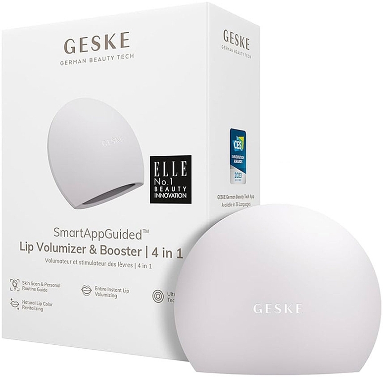 Устройство для увеличения объема губ, белый - Geske Lip Volumizer & Booster 4 в 1 — фото N1