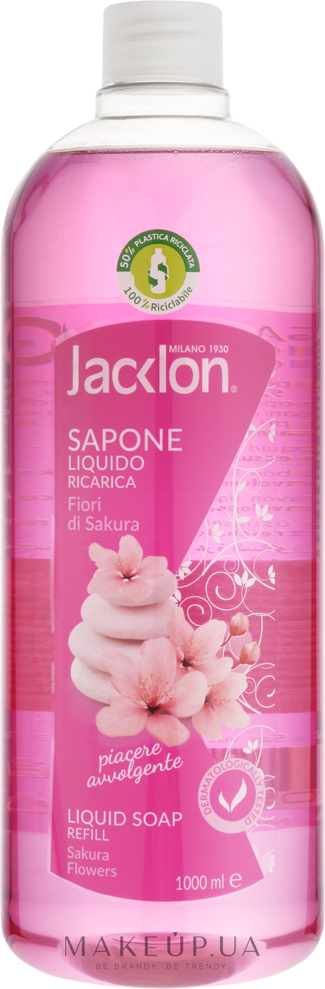 Рідке мило "Sakura Flowers" - Jacklon Liquid Soap (Refill) — фото 1000ml