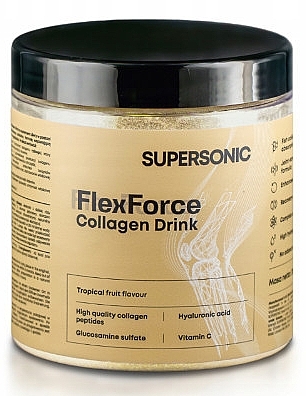 Колагеновий напій, тропічні фрукти - Supersonic FlexForce Collagen Drink — фото N1