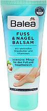 Бальзам для ног и ногтей - Balea Foot Balm — фото N1