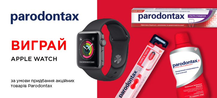 Акція від Parodontax 