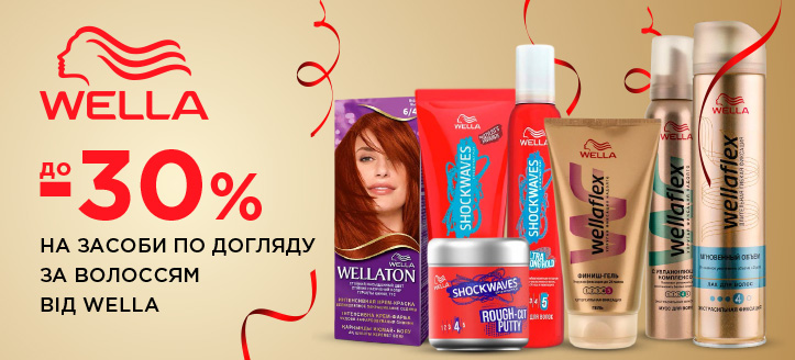 Акція від Wella