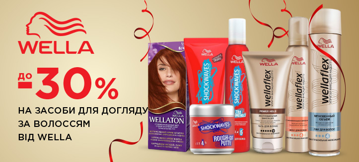 Акція від Wella