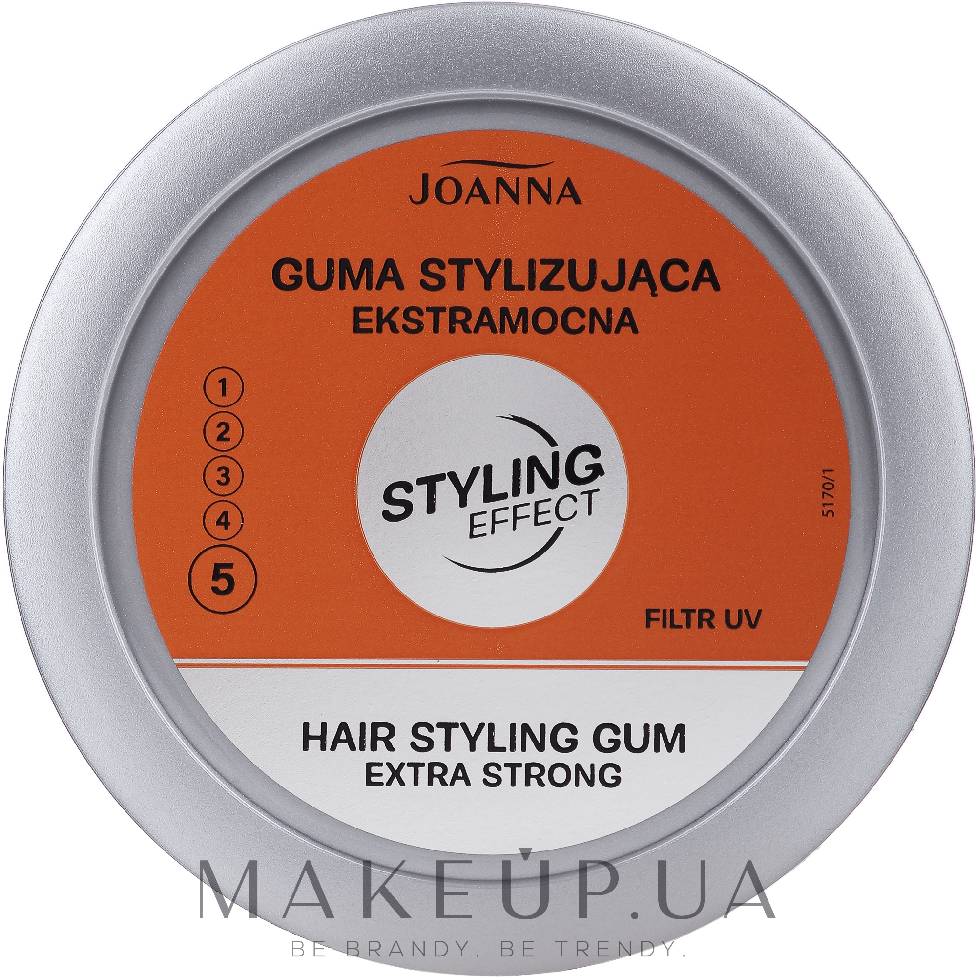 Гума для креативного стайлінгу волосся - Joanna Styling Effect Hair Styling Gum Extra Strong — фото 100g