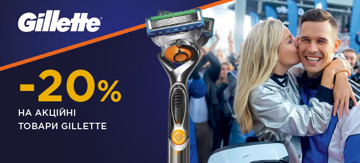 Акція від Gillette