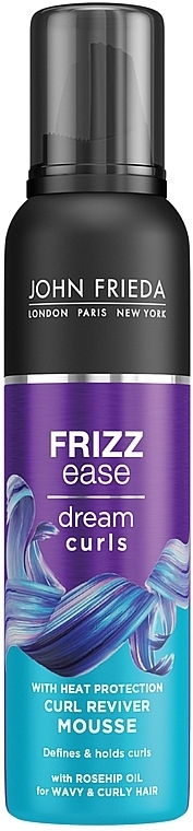 УЦЕНКА Мусс для формирования локонов - John Frieda Frizz-Ease Curl Reviver Styling Mousse * — фото N1