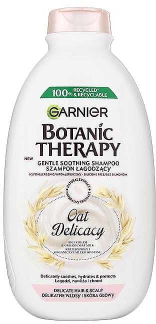 Делікатний заспокійливий шампунь - Garnier Botanic Therapy Oat Delicacy