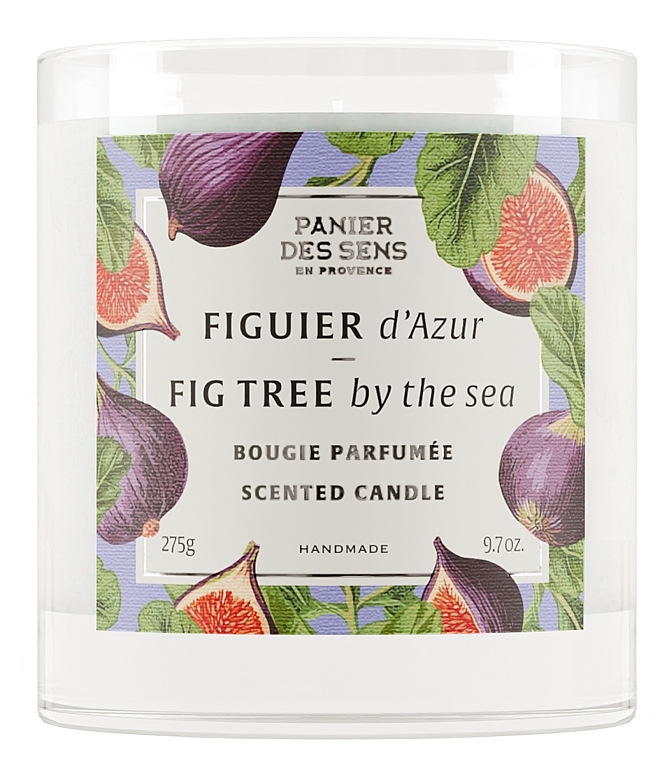 Ароматична свічка  "Інжирне дерево біля моря" - Panier Des Sens Fig Tree by The Sea Scented Candle — фото N1