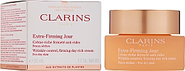 Парфумерія, косметика Денний крем - Clarins Extra-Firming Day Rich Cream For Dry Skin