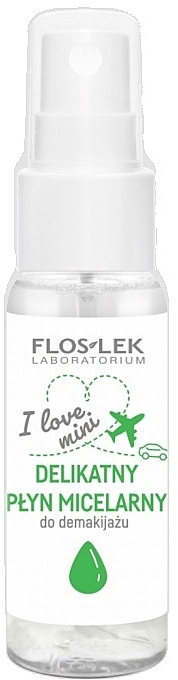 Мицеллярная вода для лица - Floslek I Love Mini Delicate Micellar Liquid Makeup Remover — фото N1