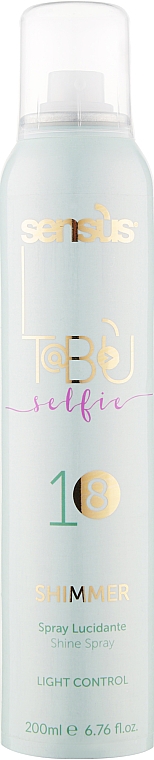 Спрей для блеска волос - Sensus Tabu Shimmer 18