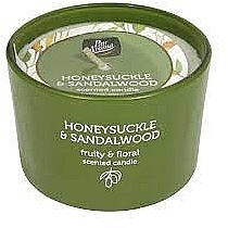Ароматична свічка "Жимолость і сандалове дерево" - Pan Aroma Honeysuckle & Sandalwood Scented Candle — фото N1