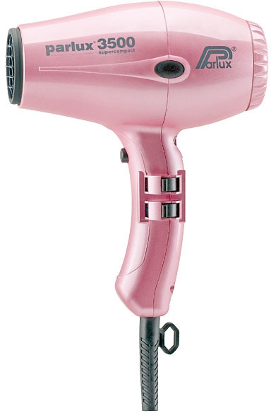 Фен для волосся, рожевий - Parlux 3500 Super Compact Pink — фото N1