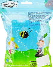 Губка банна дитяча "Бен і Холлі", Холлі, блакитна в горошок - Suavipiel Ben & Holly Bath Sponge — фото N2