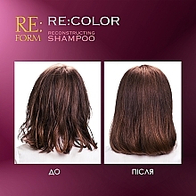 Реконструювальний бальзам для відновлення фарбованого волосся "Збереження кольору" - Re:form Re:color Reconstructing Balm — фото N5