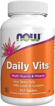Парфумерія, косметика Щоденний комплекс вітамінів, у таблетках - Now Foods Daily Vits