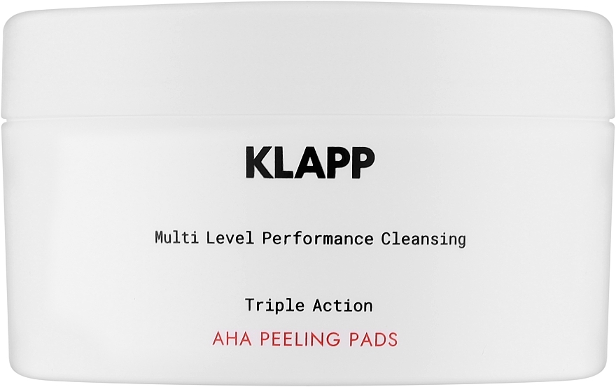 Патчи для лица - Klapp Multi Level Performance Triple Action AHA Peeling Pads — фото N1