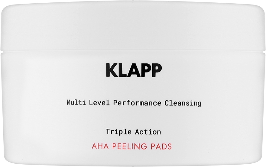 Патчі для обличчя - Klapp Multi Level Performance Triple Action AHA Peeling Pads